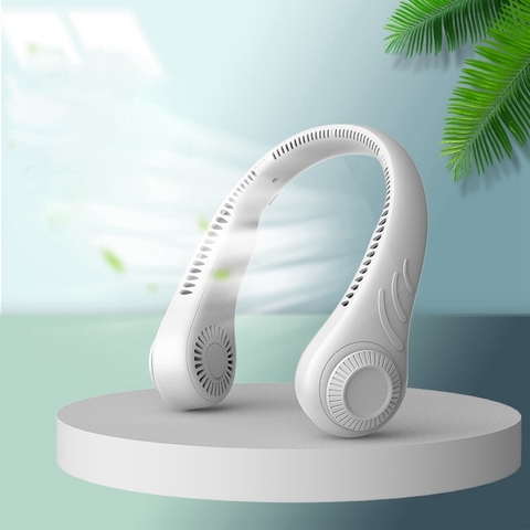 Quạt Đeo Cổ mini ( Không Cánh ) 360 độ