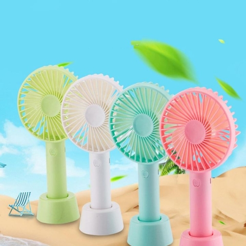 QUẠT SIÊU TỐC CẦM TAY 4 CÁNH CÓ ĐẾ