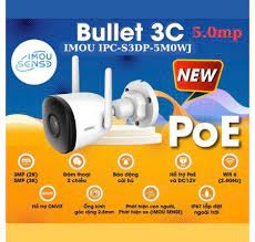 Camera Wifi imou 5.0mp IPC-S3DP-5M0WJ