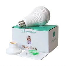 Camera wifi VR360 bóng đèn- phần mềm V380