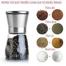 XAY TIÊU INOX CẦM TAY