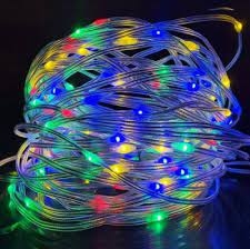 Dây Đèn Chớp Ngọc Trai 40m Chống Nước-Đủ Màu-Chạy Đuổi