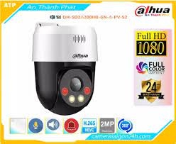 Camera wifi Dahua 2.0mp PTZ DH-SD2A200HB-GN-A-PV-S2