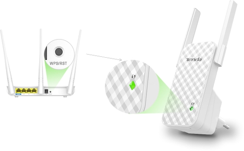 Bộ Thu Phát Tenda A9 Tốc Độ 300Mbps Chính Hãng