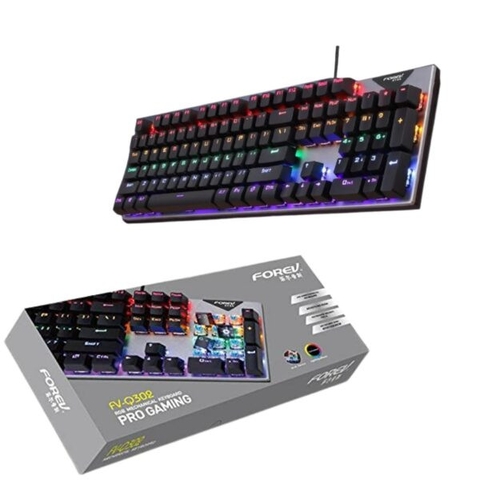 Keyboard CƠ Forev FV-Q302 Có Led Chuyên Game