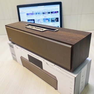 Loa Gỗ Bluetooth XM-520 Kiêm Giá Đỡ Điện Thoại