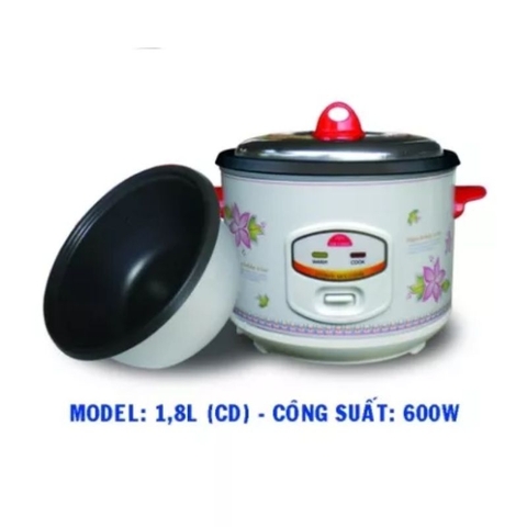 Nồi Cơm Điện Kim Cương 1.8 Lít Nắp Rời