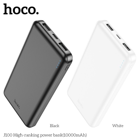 pin dự phòng hoco 10.000mah j100 chính hãng