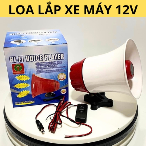 LOA PHÓNG THANH KẸP BÌNH 12V MS11-006