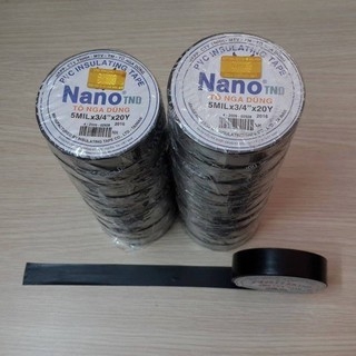 Băng keo đen nano 20ya ( 1 Cuận )