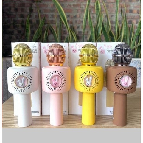 Micro Karaoke Bluetooth X-9 hình thỏ kute