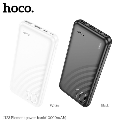 pin dự phòng hoco 10.000mah j123 chính hãng