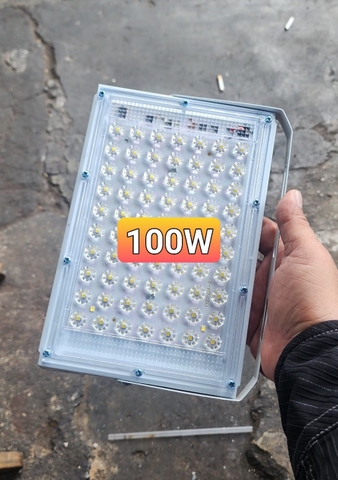 Đèn Pha Led Tổ Ong kẹp bình 12v-100w