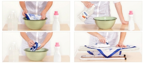 Hướng dẫn giặt bảo quản khăn choàng