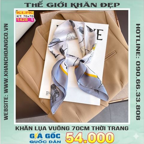 Khăn Phụ Kiện Lụa Vuông 70cm - Thế Giới Khăn Đẹp C1041_1