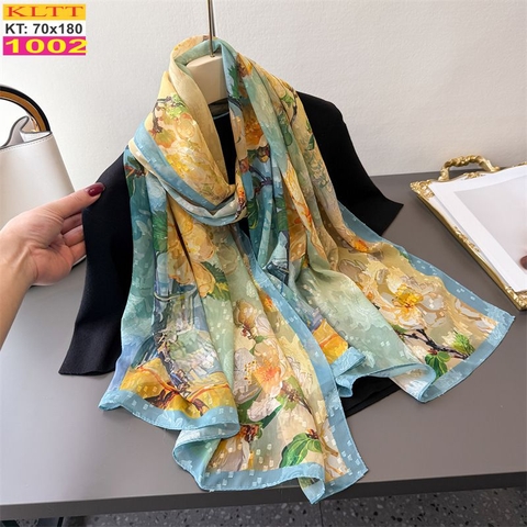 Khăn Voan Lụa Thế Giới Khăn Đẹp cao cấp KLTT_70_1002