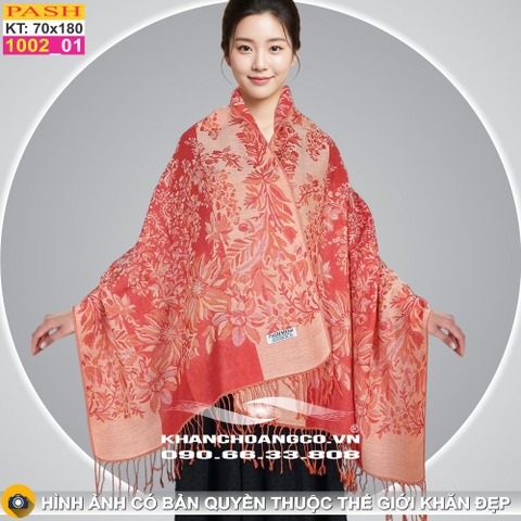 Khăn Choàng Cổ Pashmina Họa Tiết 1002_1