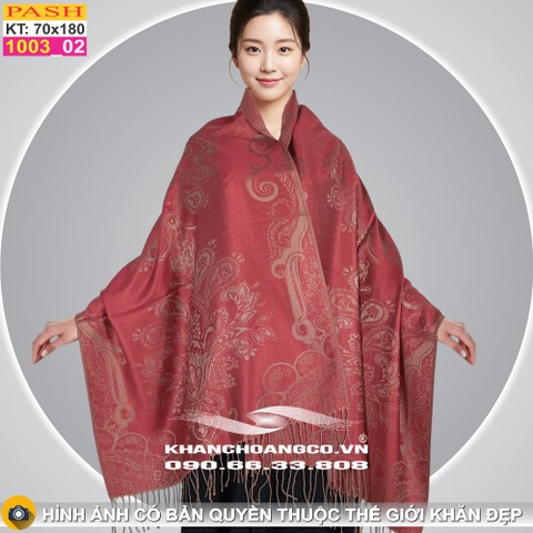 Khăn Choàng Cổ Pashmina Họa Tiết 1003_2