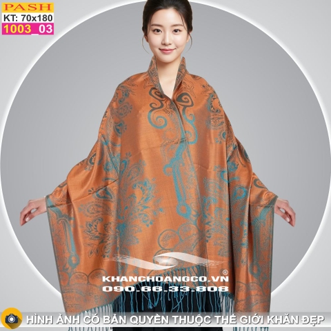 Khăn Choàng Cổ Pashmina Họa Tiết 1003_3