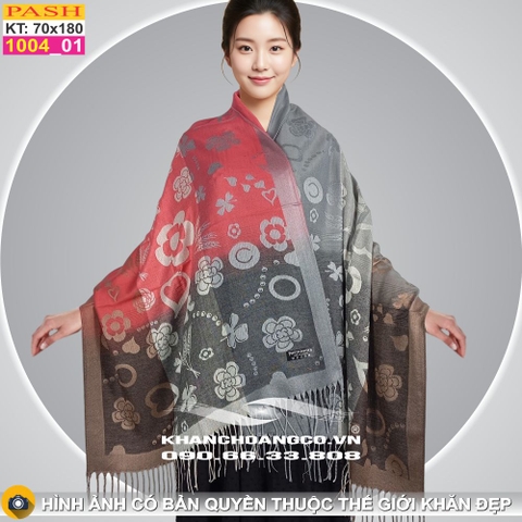Khăn Choàng Cổ Pashmina Họa Tiết 1004_01