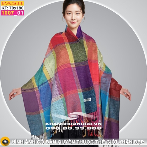 Khăn Choàng Cổ Pashmina Họa Tiết 1007_1