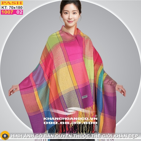 Khăn Choàng Cổ Pashmina Họa Tiết 1007_2