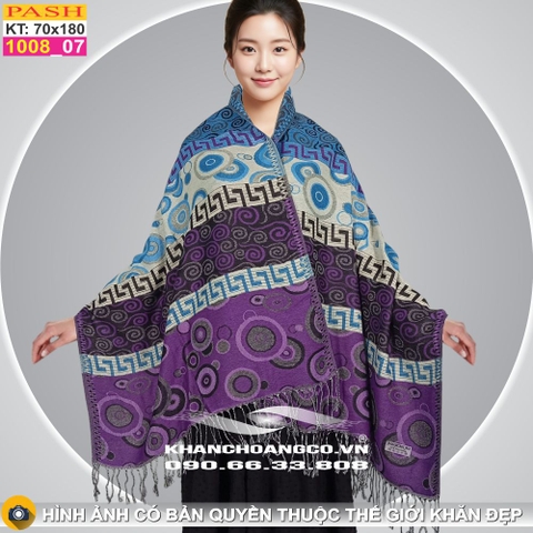 Khăn Choàng Cổ Pashmina Họa Tiết 1008_7