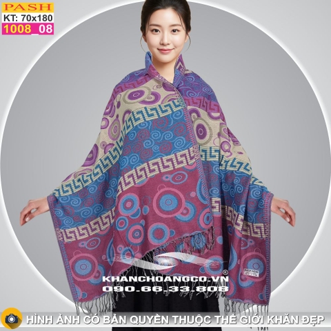 Khăn Choàng Cổ Pashmina Họa Tiết 1008_8