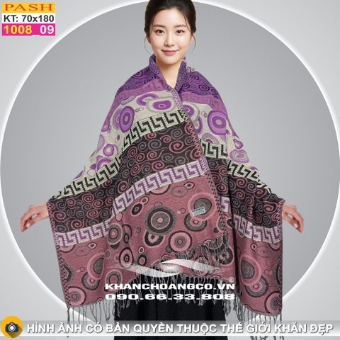 Khăn Choàng Cổ Pashmina Họa Tiết 1008_9