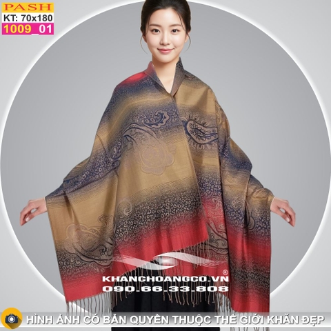 Khăn Choàng Cổ Pashmina Họa Tiết 1009_1