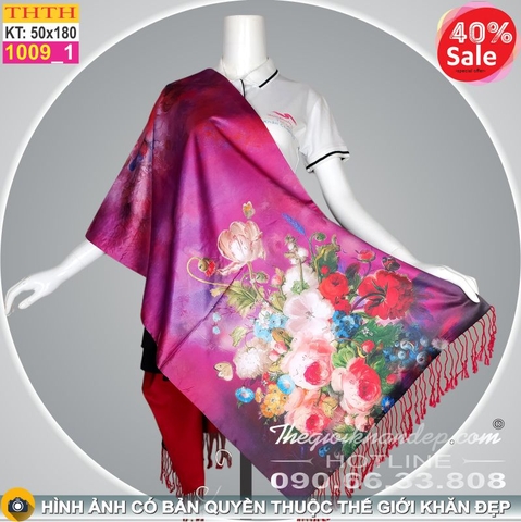 Khăn Choàng Tằm Hoa Cao Cấp THTH 1009_1