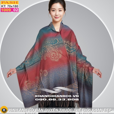 Khăn Choàng Cổ Pashmina Họa Tiết 1009_2
