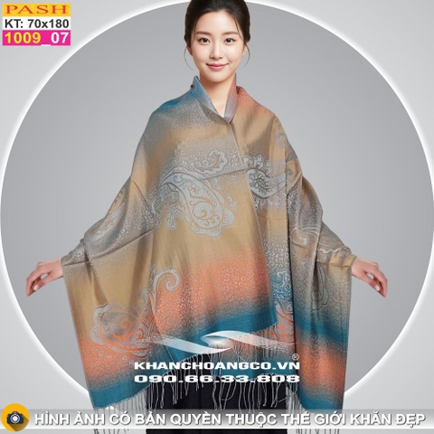 Khăn Choàng Cổ Pashmina Họa Tiết 1009_7