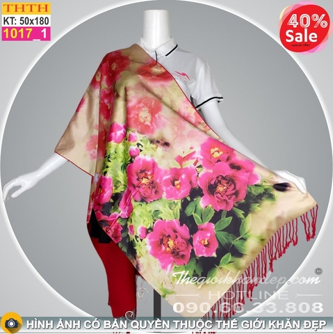 Khăn Choàng Tằm Hoa Cao Cấp THTH 1017_1