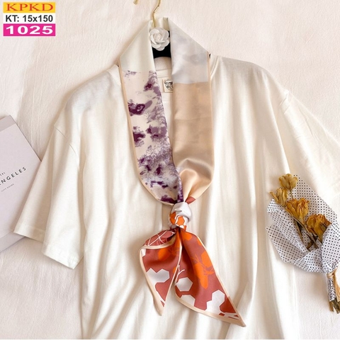 Khăn Phụ Kiện Lụa Dài 15-150 KPKD_1025