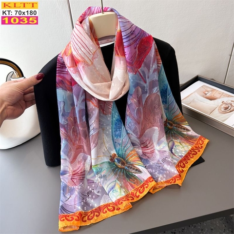 Khăn Voan Lụa Thế Giới Khăn Đẹp cao cấp KLTT_70_1035