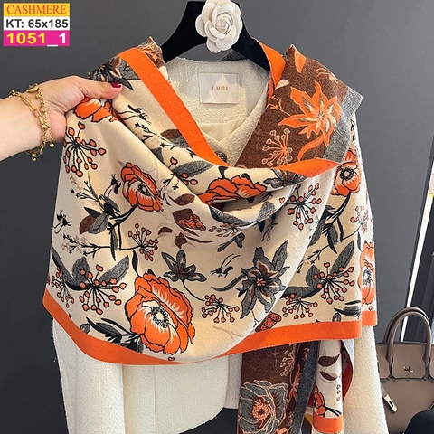 Khăn Choàng Cổ Cashmere Cao Cấp Thế Giới Khăn Đẹp C_1051_1