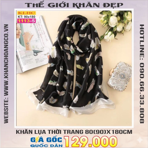 Khăn Choàng Cổ Lụa Thời Trang Thế Giới Khăn Đẹp KLHC 1108_1