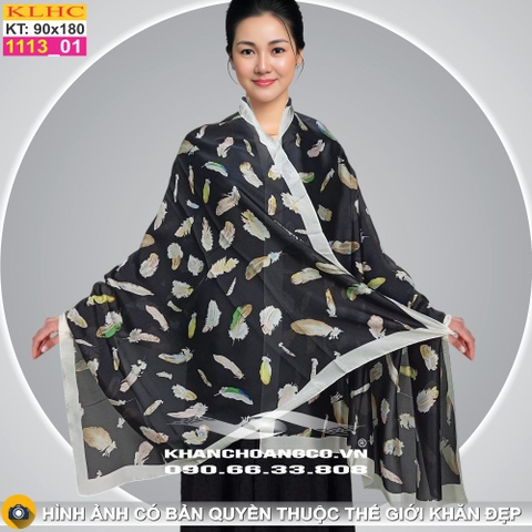 Khăn Choàng Cổ Lụa Thời Trang Thế Giới Khăn Đẹp KLHC 1108_1