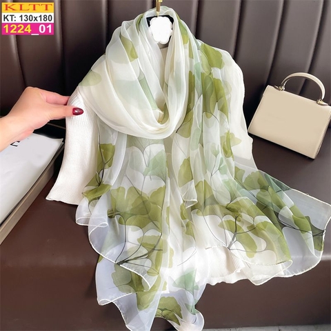 Khăn Lụa Tơ Tằm Thế Giới Khăn Đẹp cao cấp KLTT 224_01