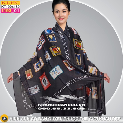 Khăn Choàng Cổ Lụa Thời Trang Thế Giới Khăn Đẹp KLHC 1079_1