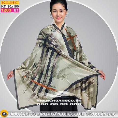 Khăn Choàng Cổ Lụa Thời Trang Thế Giới Khăn Đẹp KLHC 1110_3