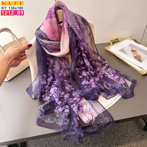 Khăn Lụa Tơ Tằm Thế Giới Khăn Đẹp cao cấp KLTT 212_01