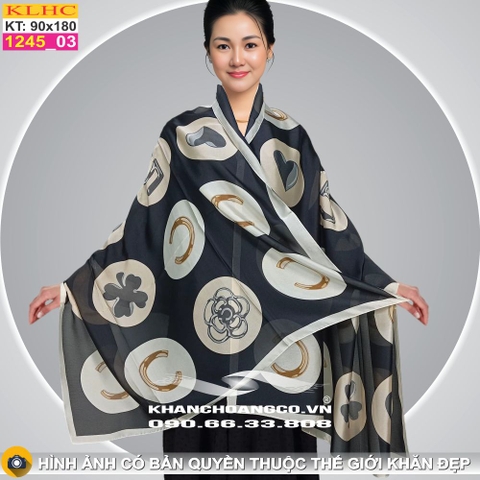 Khăn Choàng Cổ Lụa Thời Trang Thế Giới Khăn Đẹp KLHC 1023_2