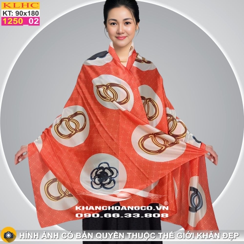 Khăn Choàng Cổ Lụa Thời Trang Thế Giới Khăn Đẹp KLHC 1055_2