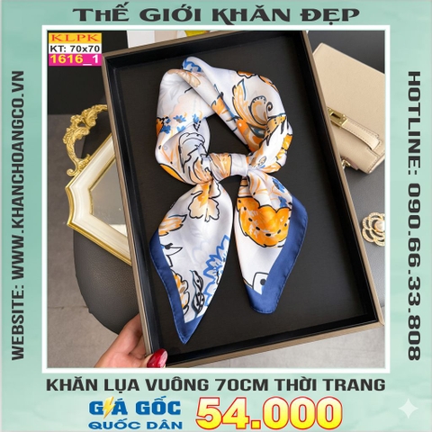 Khăn Phụ Kiện Lụa Vuông 70cm - Thế Giới Khăn Đẹp C1054_1