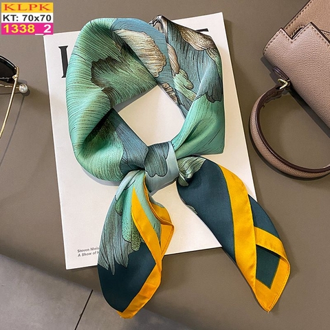 Khăn Phụ Kiện Lụa Vuông 70cm - Thế Giới Khăn Đẹp C1010_2