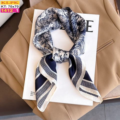 Khăn Phụ Kiện Lụa Vuông 70cm - Thế Giới Khăn Đẹp C1015_1