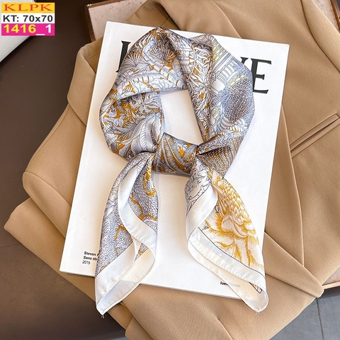 Khăn Phụ Kiện Lụa Vuông 70cm - Thế Giới Khăn Đẹp C1042_1
