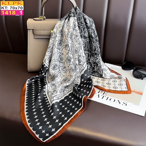 Khăn Phụ Kiện Lụa Vuông 70cm - Thế Giới Khăn Đẹp C1003_1